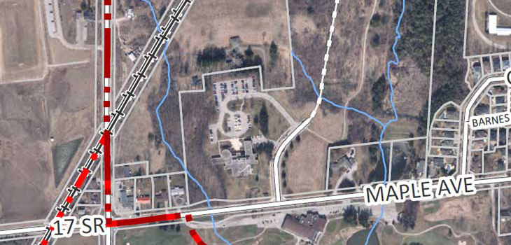 aerial imagery map